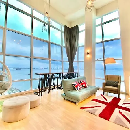 Maritime Suite #Pool Table #Full Seaview #Georgetown #6Pax #2Br 2Bath #1King 2Single 2Floor Mattress #Quality Well Maintained #Private Host Jelutong Exterior photo