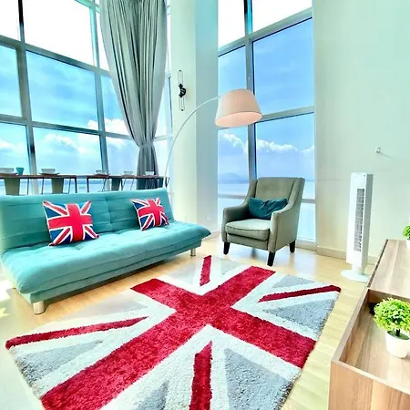 Maritime Suite #Pool Table #Full Seaview #Georgetown #6Pax #2Br 2Bath #1King 2Single 2Floor Mattress #Quality Well Maintained #Private Host Jelutong Exterior photo