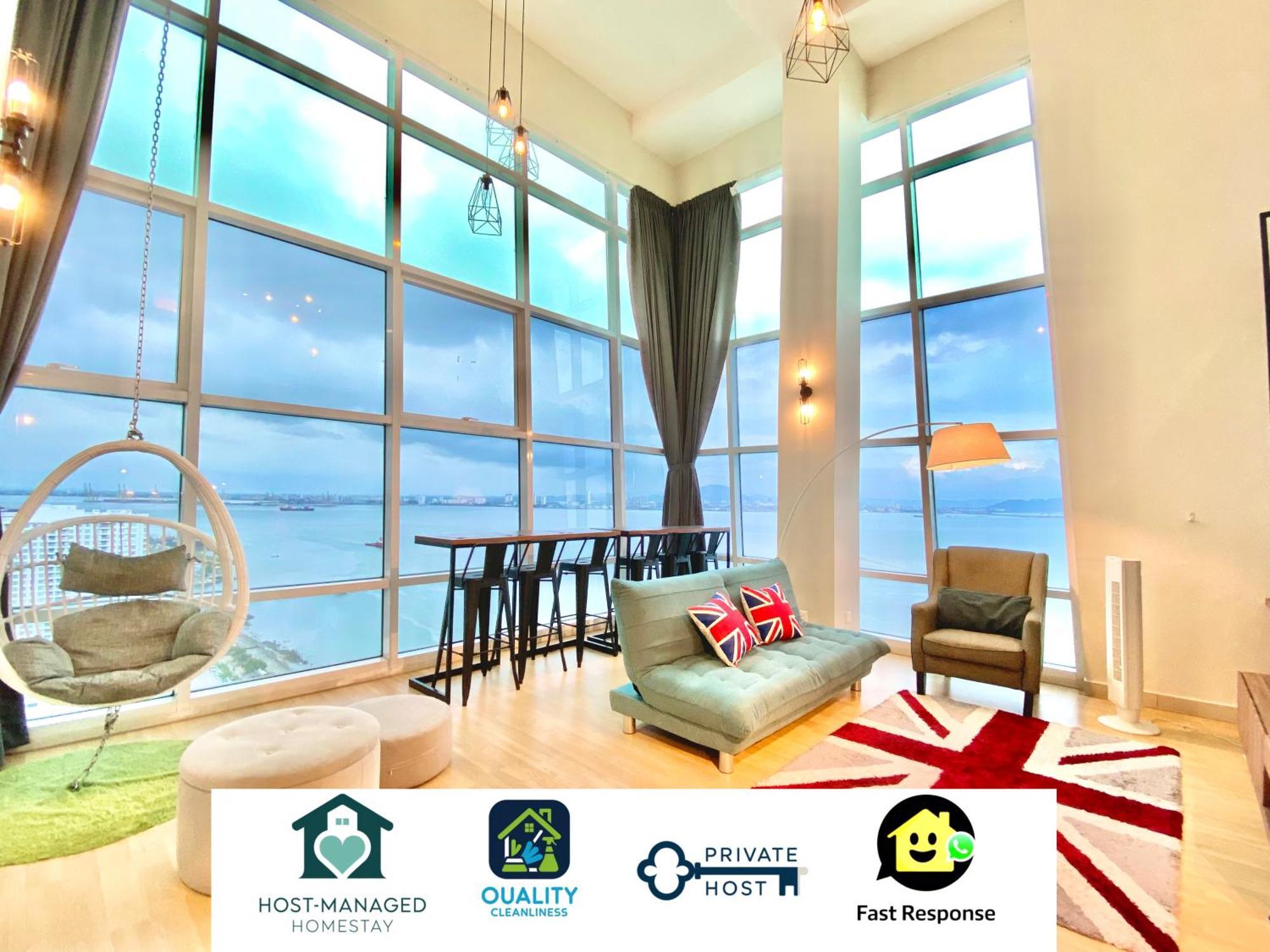 Maritime #pool Table #full Seaview #georgetown #6pax #2br 2bath #1king 2single 2floor Mattress #quality Well Maintained #private Host Apartment *
